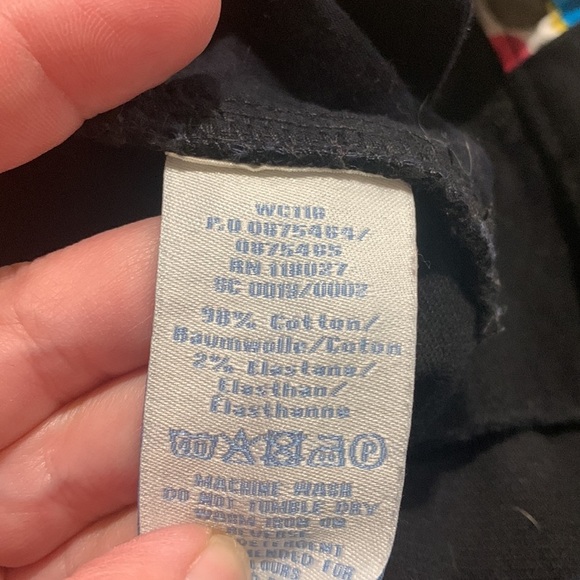 Boden black baby flare brushed velour pant size 8 - Picture 6 of 6